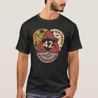 Camiseta Life Universe Everything 42 Responde A Life T Shir