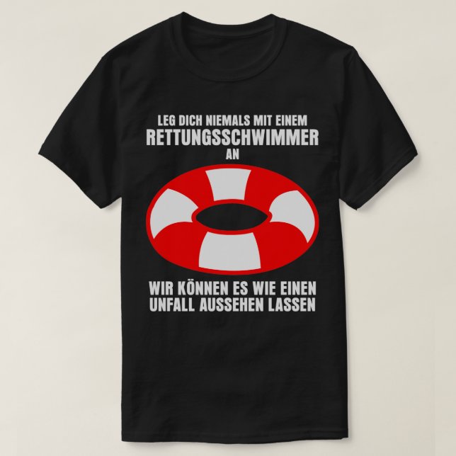 Camiseta Lifeguard Chiste Lifebuoy Classic TShirt (Diseño del anverso)