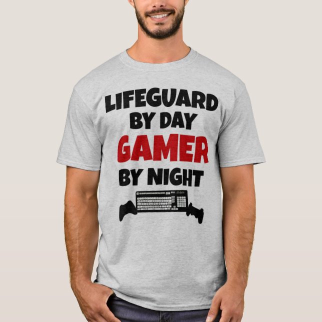Camiseta Lifeguard Gamer (Anverso)