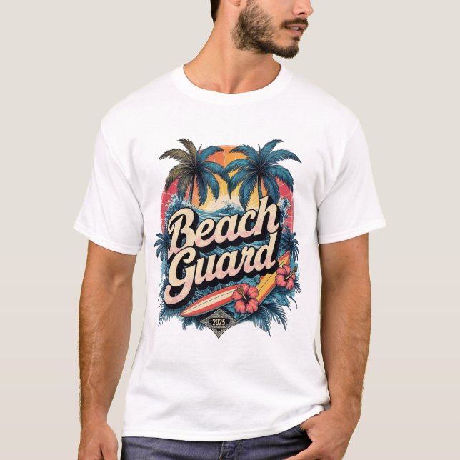 Camiseta Lifeguard Pride | Audaz Tributo De Beach Guard (Anverso)