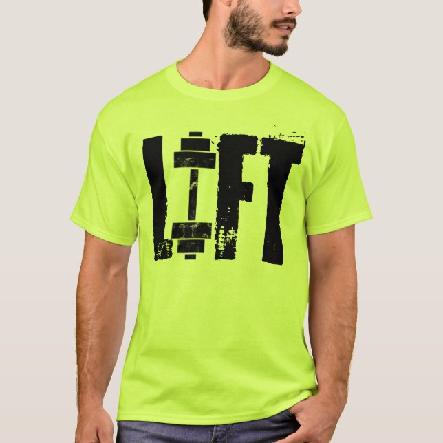 CAMISETA LIFERACIÓN DE PESO DE GIMNASIO (Anverso)