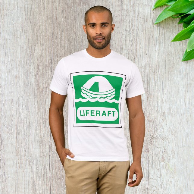 Camiseta Liferaft Rótulo Mens T-Shirt (Subido por el creador)