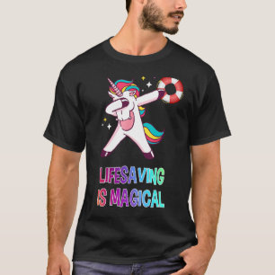 Camiseta Lifesaver Shirt Unicorn Life-Saver Gift
