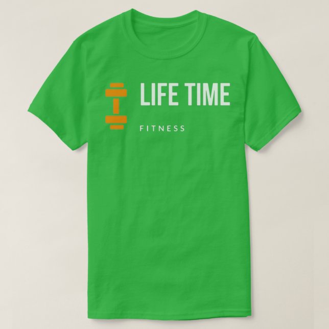 Camiseta Lifetime Fitness Black 2 (Diseño del anverso)