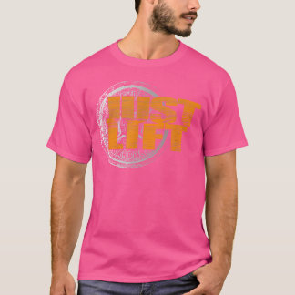 Camiseta Lift Barbell Lifting Fitness Gym Worko