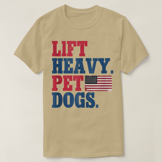 Camiseta Lift Heavy Pet Dogs Weightlifting Fitness Gym Tank (Diseño del anverso)