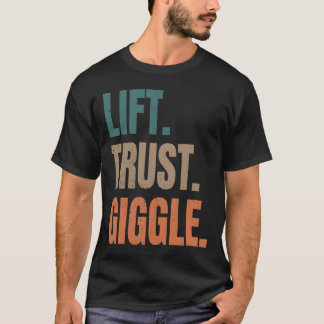 Camiseta Lift Trust Giggle Acro Yoga Pner Acrobacias