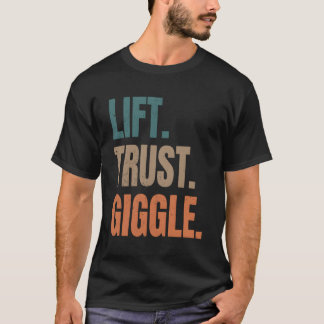 Camiseta Lift Trust Giggle Acro Yoga Pner Acrobacias