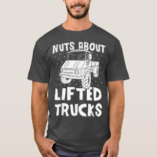 Camiseta Lifted Truck - Trucker Joke Truck Lifestyle Lover 