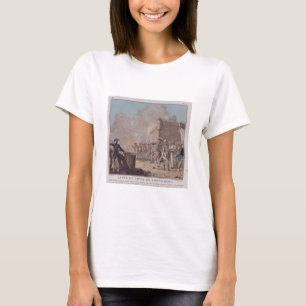 Camiseta Lifting of the Siege of Pondicherry, 1748, engrave