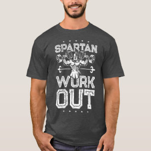 Camiseta Lifting Spartan Pesos de Lifting Weiting Gym Spart