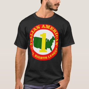 Camiseta Liga Americana Italiana de Derechos Civiles