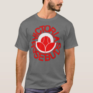 Camiseta Liga de Béisbol Menor Victoria Rosebuds 19
