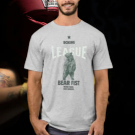 Camiseta Liga de Boxeo Puño de Oso