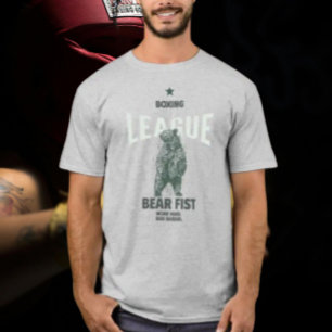 Camiseta Liga de Boxeo Puño de Oso