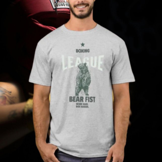 Camiseta Liga de Boxeo Puño de Oso (Subido por el creador)