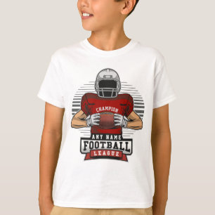 Camiseta Liga de Fútbol Personalizada Jugador Equipo Campeó