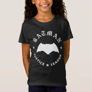 Camiseta Liga de la Justicia   Batman Retro Bat Emblem