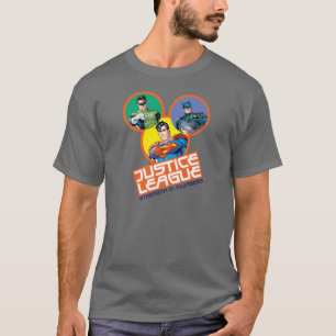 Camiseta Liga de la Justicia "Fuerza en números"