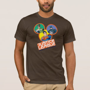 Camiseta Liga de la Justicia "Fuerza en números"