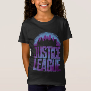 Camiseta Liga de la Justicia   Liga de Justicia City Silhou