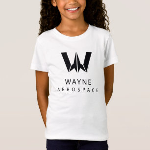 Camiseta Liga de la Justicia  Logotipo aeroespacial Wayne