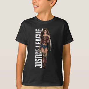 Camiseta Liga de la Justicia   Mujer Maravilla En Battlefie