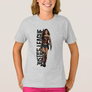 Camiseta Liga de la Justicia   Mujer Maravilla En Battlefie
