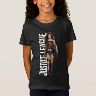 Camiseta Liga de la Justicia  Mujer Maravilla En El Campo D
