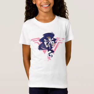 Camiseta Liga de la Justicia Mujer Maravilla y arte pop s