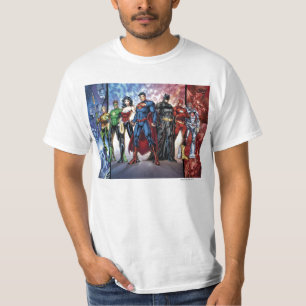 Camiseta Liga de la Justicia   Nueva línea 52 de la Liga de