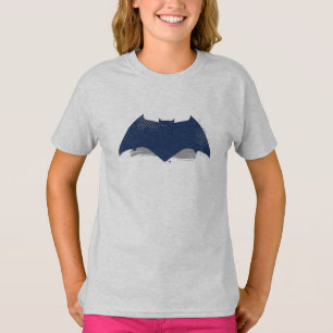 Camiseta Liga de la Justicia Símbolo batman de brocha y s
