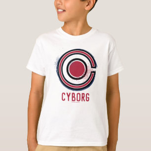 Camiseta Liga de la Justicia  Símbolo ciboro de brocha y se