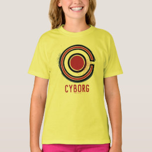 Camiseta Liga de la Justicia   Símbolo de ciborro de brocha