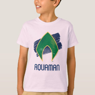 Camiseta Liga de la Justicia Símbolo de clepillo y alfófon