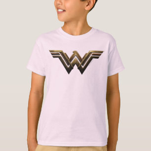 Camiseta Liga de la Justicia   Símbolo de mujer maravilla m