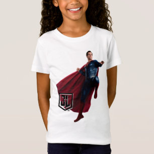 Camiseta Liga de la Justicia   Superman En Battlefield