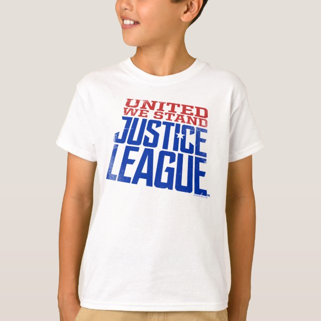 Camiseta Liga de la Justicia | United We Stand Graphic (Anverso)