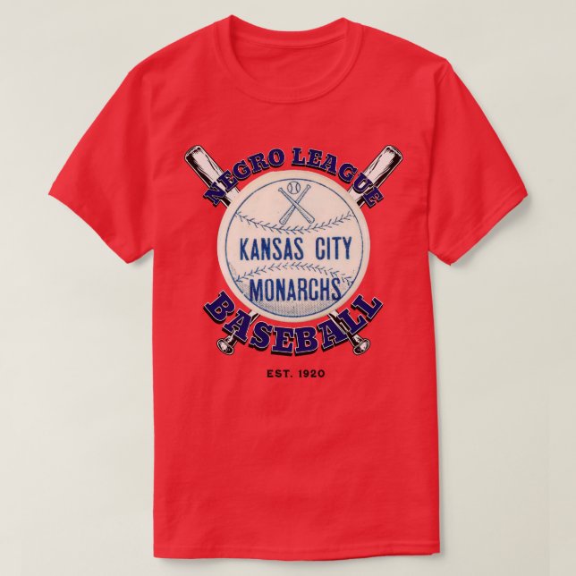 Camiseta Liga de los Monarcos de Kansas City (Diseño del anverso)