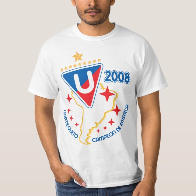 Camiseta Liga de Quito Campeon de América (Anverso)