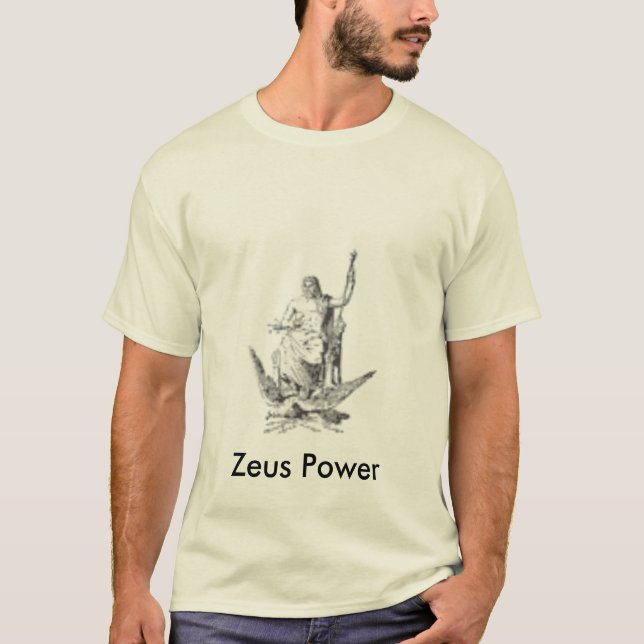 Camiseta Liga del poder de Zeus (Anverso)