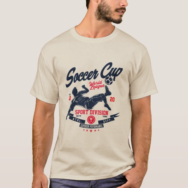 Camiseta Liga Mundial de Fútbol (Anverso)