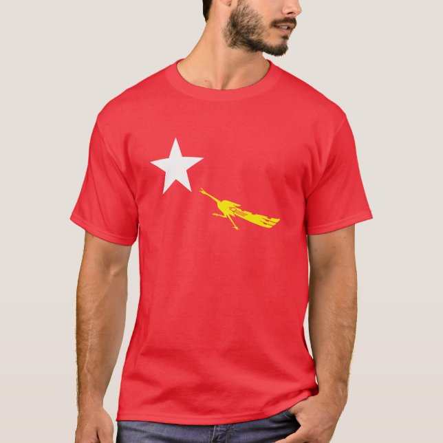 Camiseta Liga para la democracia nacional (Anverso)