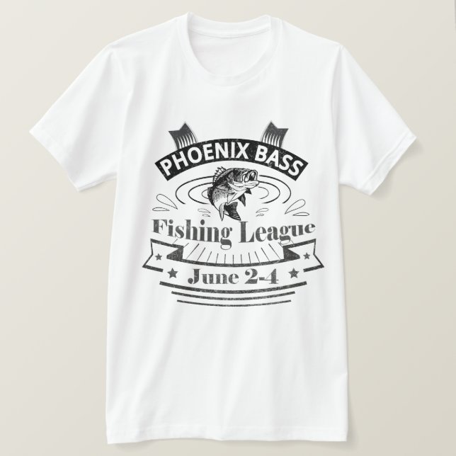 CAMISETA LIGA PESQUERA DE BASES PESQUERAS DE LA PESCA DE LA (Anverso del diseño)