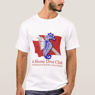Camiseta ligera con el logotipo del SeaHorse Dive 