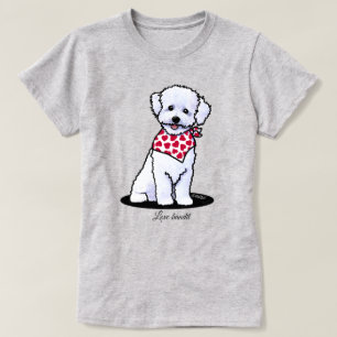 Camiseta ligera de Bichon Frise