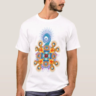 Camiseta ligera de Ganesh del fractal