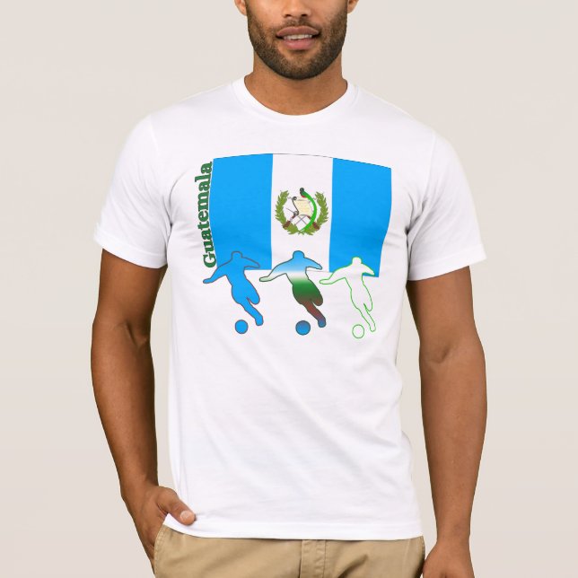 Camiseta ligera de Guatemala del fútbol (Anverso)