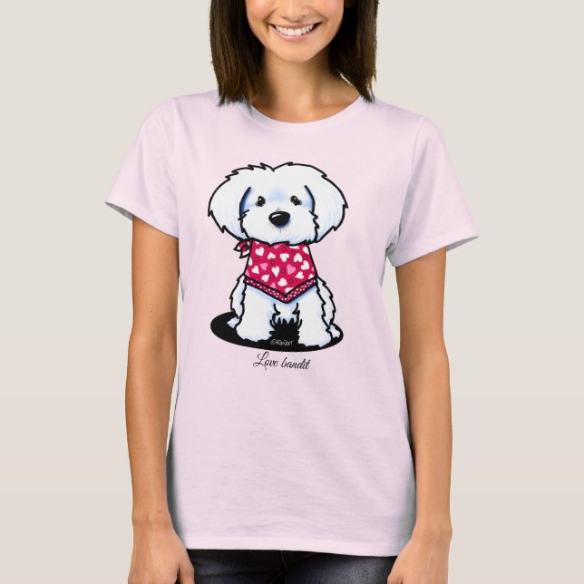 Camiseta ligera de Havanese (Anverso)