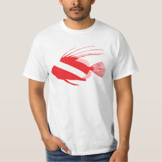 Camiseta ligera de la bandera de Scuba